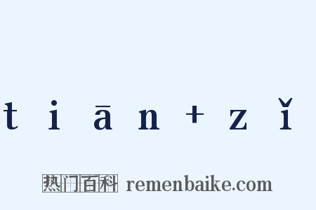 tiān+zǐ是什么意思的图片